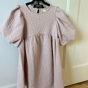 H&M Blush Textured Formal Dress for Kids